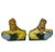 1990s Vintage Ceramic Italian Lions - a Pair For Sale - Image 4 of 6