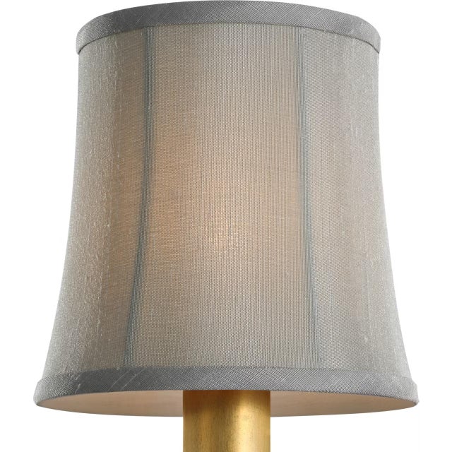 Transitional Visual Comfort Signature 5" Mist Silk Soft Empire Shade For Sale - Image 3 of 3