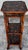 Chinoiserie Chinoiserie Lacquered Bamboo 3-Tier Pedestal & Drawer For Sale - Image 3 of 8
