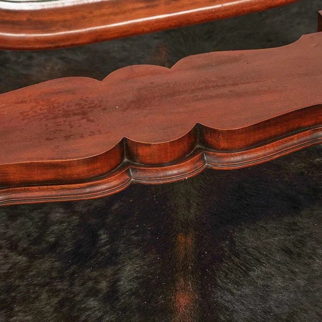 Psyche Mirror in Wooden Frame For Sale - Image 5 of 9