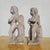 Stone 18th Century Candle-Bearing Angels in Marble, Set of 2 For Sale - Image 7 of 18