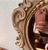 Vintage French Rococo Style Oval Mirror Wall Mirror For Sale - Image 9 of 11