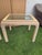 Mid-Century Modern Vintage Palm Beach Style Rattan Waterfall End Tables For Sale - Image 3 of 9