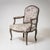 Gray Baroque Style Armchair in Wood For Sale - Image 8 of 8