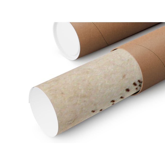 Fisherman’s Hut by the Shore (After Ogata Kōrin), Vintage Art Print Reproduction, 24" × 36" For Sale In Buffalo - Image 6 of 6