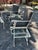 1960s Mid-Century Meadowcraft (Attributed To) 5 Piece Wrought Iron Patio Set With Nesting Tables - Ready for Immediate Use For Sale - Image 5 of 11