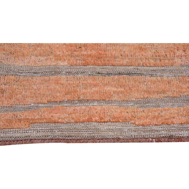 Moroccan Moroccan Hand Knotted Wool Rug, 8'4"x10'3" For Sale - Image 3 of 6