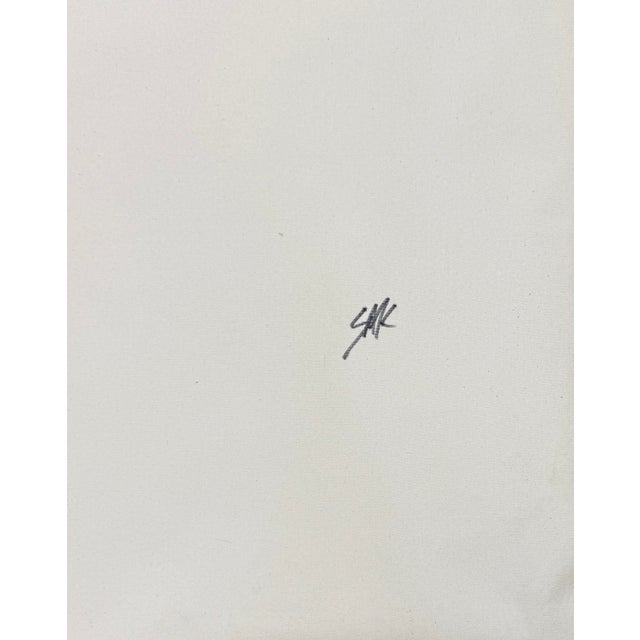 Unique hand painted silkscreen on canvas. Hand signed on verso by Steve Kaufman. Canvas is not stretched. Artwork is in...