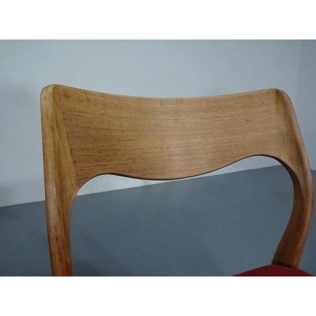 Set of Danish Oak Dining Chairs, 1960s For Sale - Image 15 of 17
