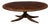 Traditional Oval Mahogany Cocktail Table by Leighton Hall - Made to Order For Sale