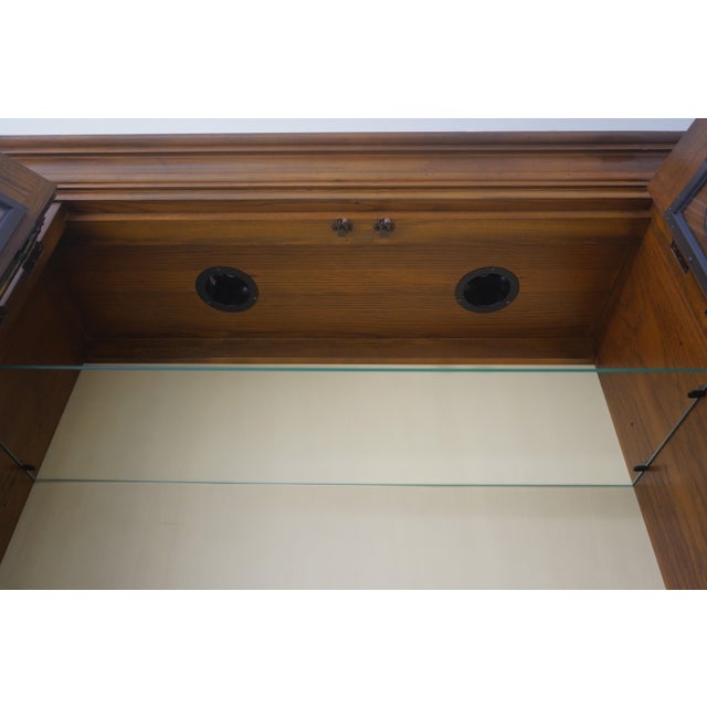 Baker Furniture Company Baker Country French Oak China Cabinet For Sale - Image 4 of 18