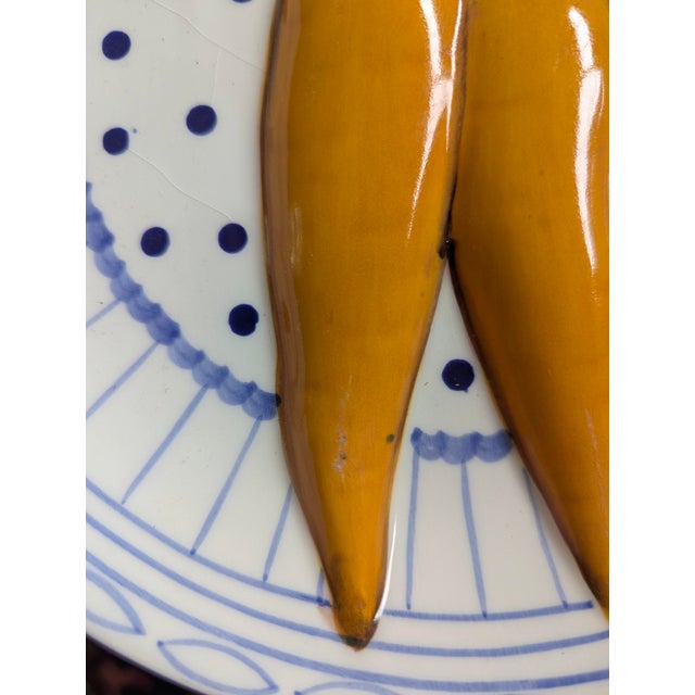 Mid 20th Century Vintage 3d Carrot Decorative Plate For Sale - Image 5 of 6