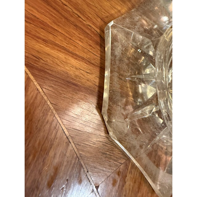 Vintage Crystal Candy Dish, 1930s For Sale - Image 6 of 7