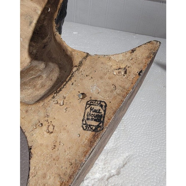 Early 20th Century Early 20th Century Cast Iron Door Stop For Sale - Image 5 of 6