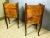 Louis XV French Cherry Nightstands, 1920s, Set of 2 For Sale - Image 4 of 12