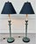 Pair of Vintage Frederick Cooper Verdigris Candlestick Buffet Table Lamps Description : Elevate your space with this...