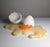 1980s Broken Egg Sculpture Lamp in Alabaster by Marco Ricciardi, Italy, 1980s For Sale - Image 5 of 18
