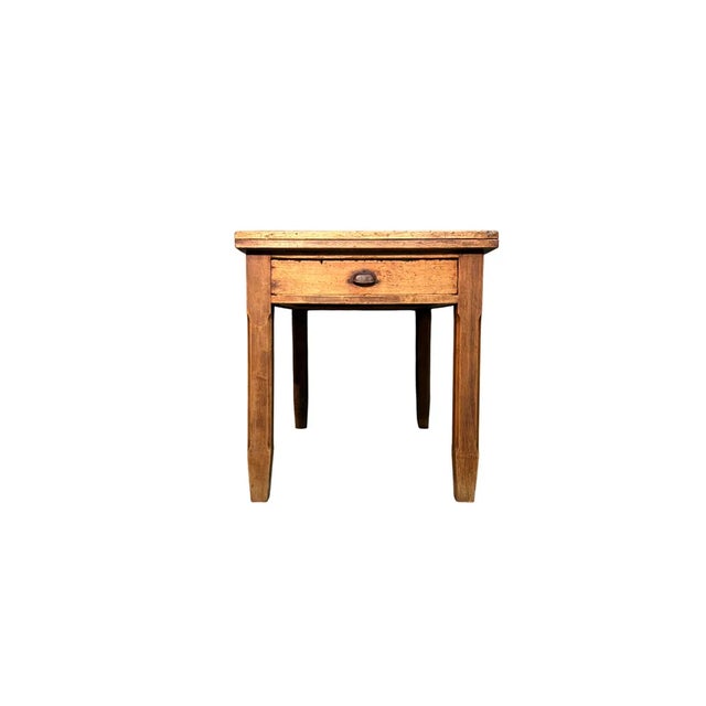 Poplar Folding Table, 1800s For Sale - Image 4 of 5