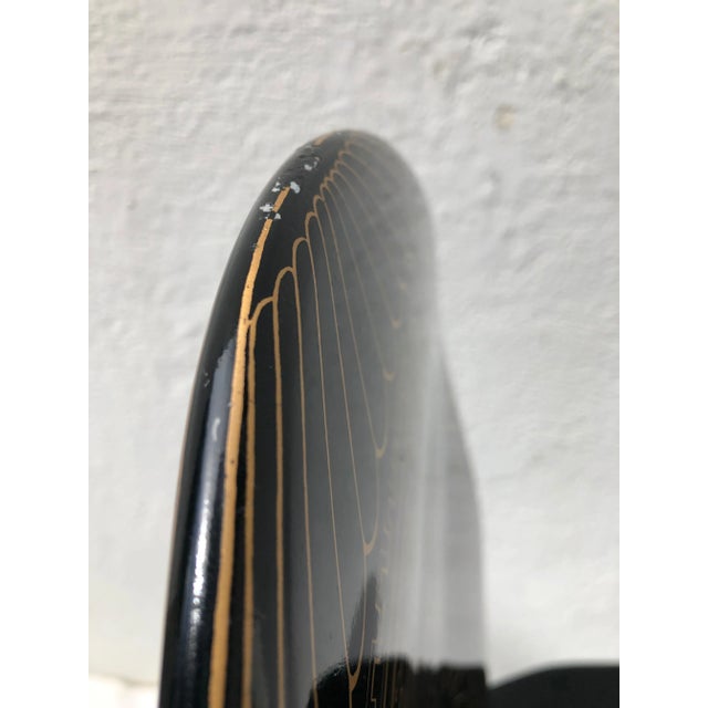 Wood 1980s Piero Fornasetti Wood & Metal "Balloon" Chair For Sale - Image 7 of 10