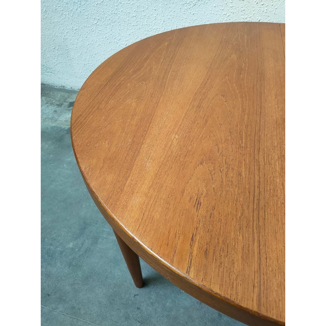 1970s Mid-Century Extendable Teak Table, 1970 For Sale - Image 5 of 9