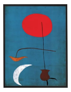 Joan Miro, Design for a Tapestry, 1972, Print, Framed