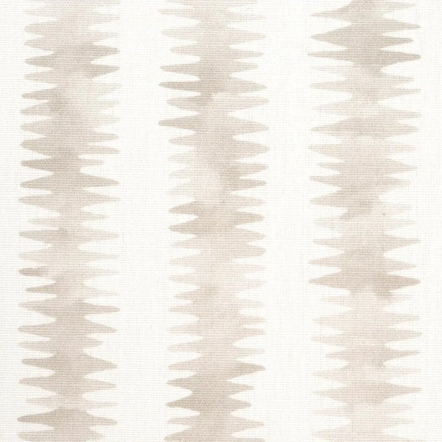 Mid-Century Modern Sample - Schumacher x Happy Menocal Cardiogram Fabric In Stone For Sale - Image 3 of 5