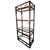 1970s Vintage Rattan Bamboo Etagere With Glass Shelves, Coastal Palm Beach Regency, 74" For Sale - Image 5 of 13