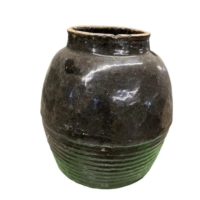 Modern Vintage Shanxi Glazed Pottery For Sale - Image 3 of 6