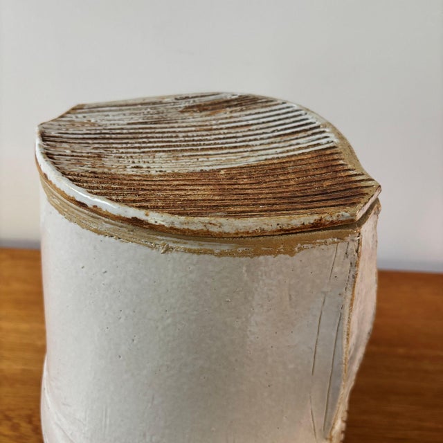 Large Lidded Vase or Pot by Petri Voet, 1990s For Sale - Image 9 of 13