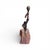 Mid-Century Modern Petite Figural Bronze on Wood Base For Sale - Image 3 of 5