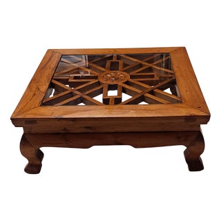 Chinese Tea Table, 1980s For Sale