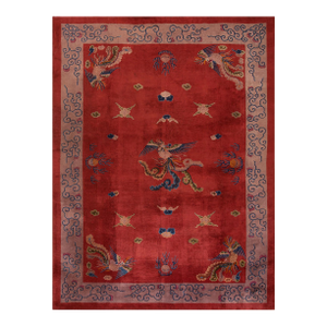 1920s Chinese Art Deco Carpet ( 10' x 13'6" - 305 x 412 )