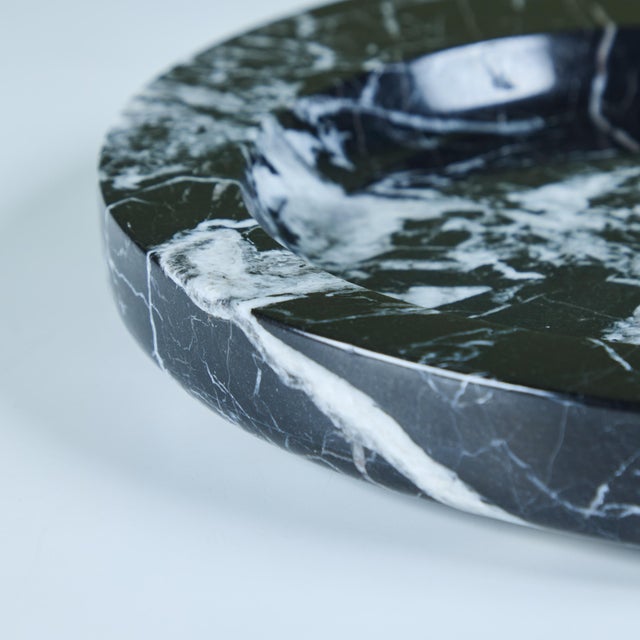 Nero Marquina Marble Dish For Sale - Image 9 of 10