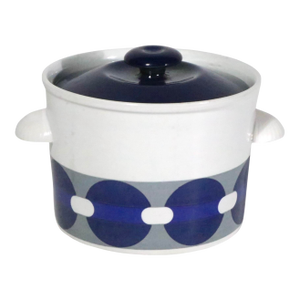 Mid Century Covered Casserole by Gefle Porslinsfabrik Upsala Ekeby Sweden 1961-1971