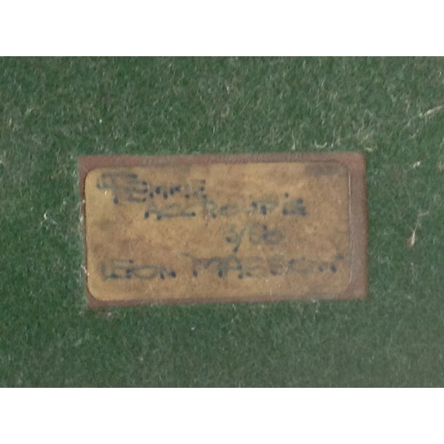 Masson, Crouching Woman Sculpture, 2000s, Bronze For Sale - Image 6 of 8