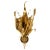 Contemporary Brass Sconce For Sale