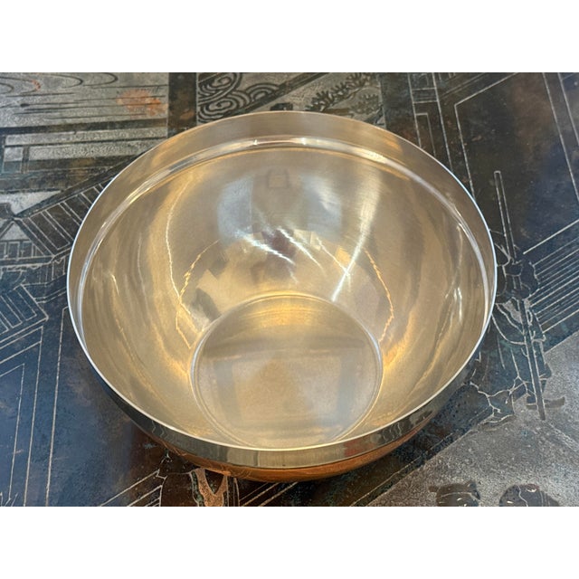 Italian Gabriella Crespi Signed Large Bowl and Tray For Sale - Image 3 of 10