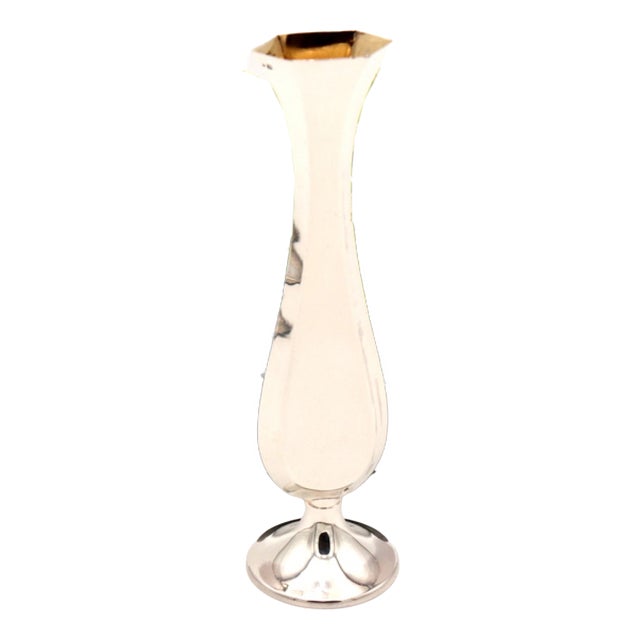 Plain Silver Jug with Circular Base For Sale