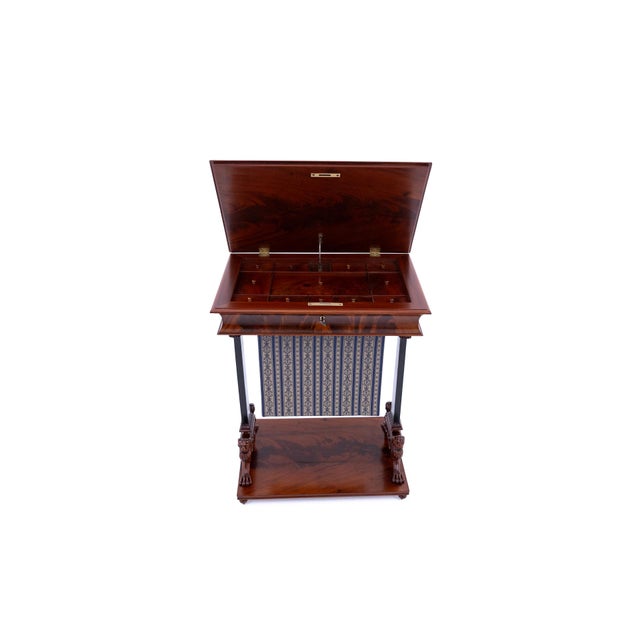 Biedermeier Sewing Table, Northern Europe, 1850s For Sale - Image 3 of 16