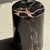 Side Table in Black Petrified Wood with Beige Star Pattern For Sale - Image 16 of 18