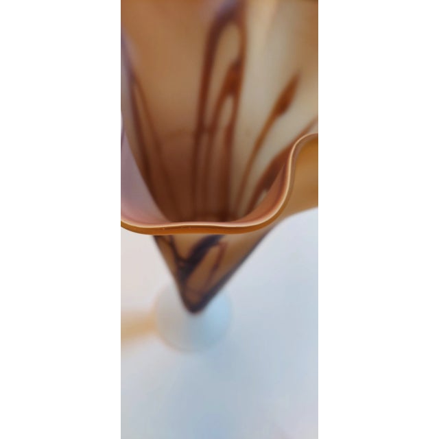 Glass Contemporary Azerbaijan Vase, Essie Zareh Tall Blown Glass For Sale - Image 7 of 10