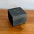 Contemporary Modern Slate Stone Paperweight Cube With Initial “V” For Sale - Image 3 of 7