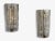 Mid-Century Modern Carl Fagerlund, Textured Glass, Brass, Large Wall Sconces, Sweden, 1940s For Sale - Image 3 of 8