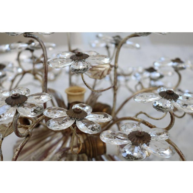 Murano Glass Flower Light from Banci Firenze, 1960s For Sale - Image 6 of 15