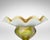 American Antique Tiffany Studios Pulled Feather Ruffled Design Favrile Glass Vase/Compote For Sale - Image 3 of 9