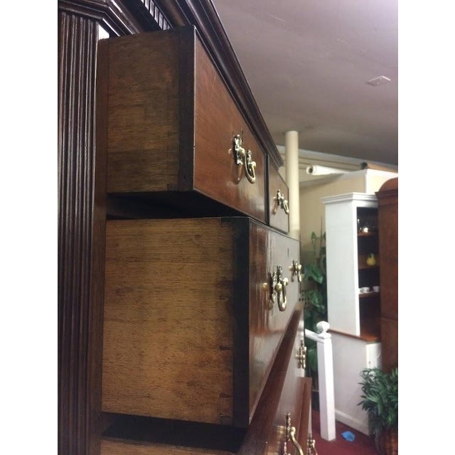 Antique Chest on Chest, English Tall Chest For Sale - Image 12 of 16