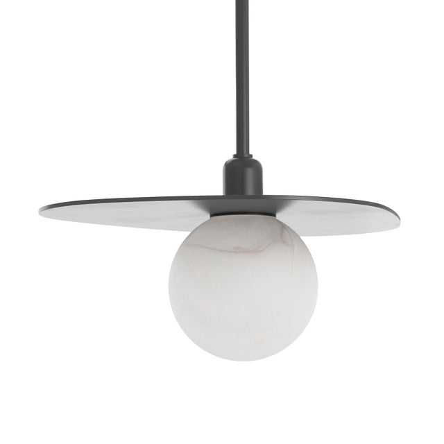 Contemporary Rhoads Triangular Pendant, Oil Rubbed Bronze For Sale - Image 3 of 6