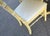 Thomasville Hollywood Regency Faux Bamboo Octagonal Dining Table and Four Side Chairs in Ivory Lacquer, Circa 1980 For Sale - Image 11 of 12