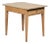 19th Century Swedish Minimalist Latte Wood Accent Table For Sale