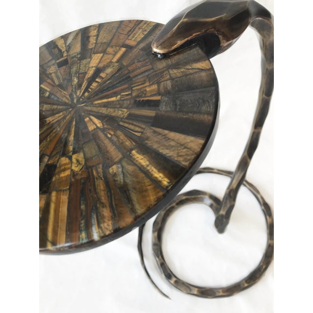 2020s Bronze Viper Drink Table by Sylvan Fiss For Sale - Image 5 of 6